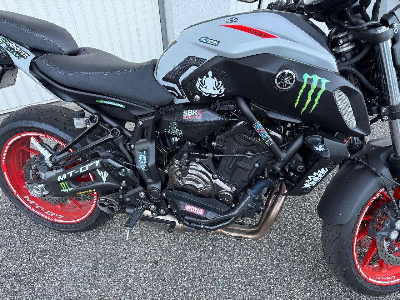 Photo YAMAHA MT 07 A2 ABS
