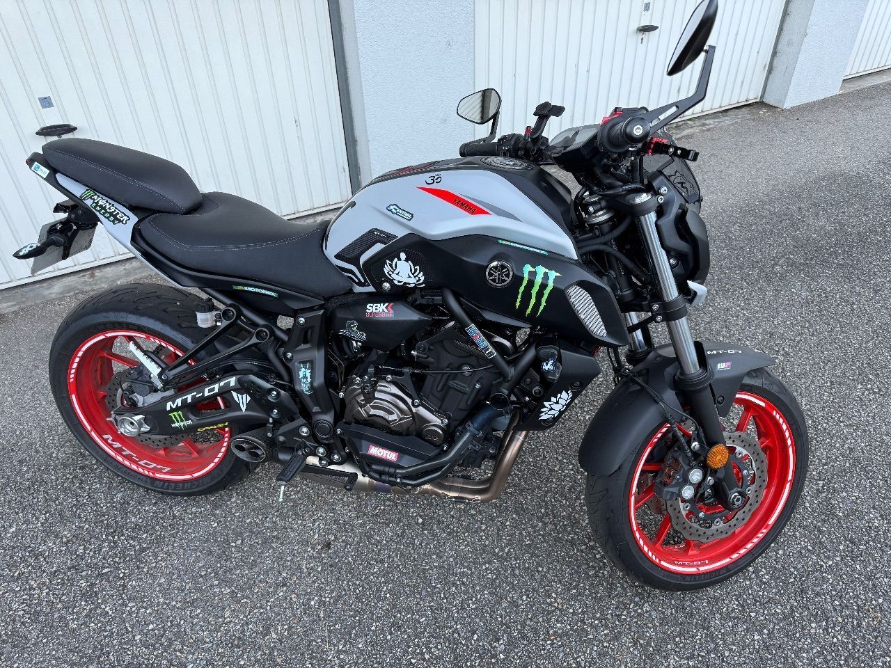 Photo YAMAHA MT 07 A2 ABS