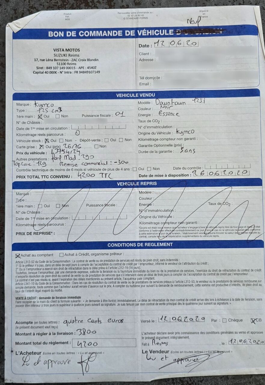 Photo KYMCO DOWNTOWN 125 ABS