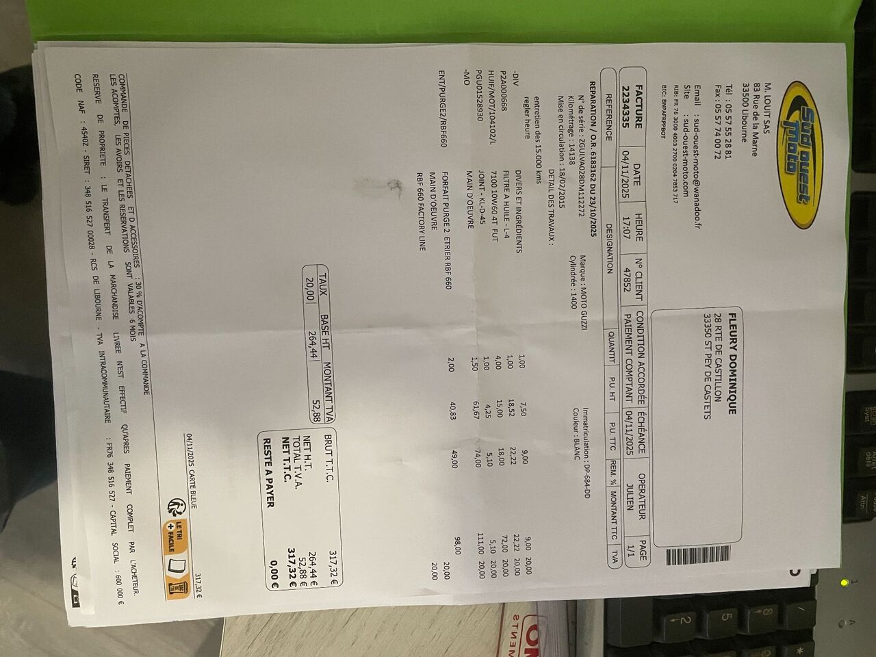 Photo MOTO GUZZI CALIFORNIA