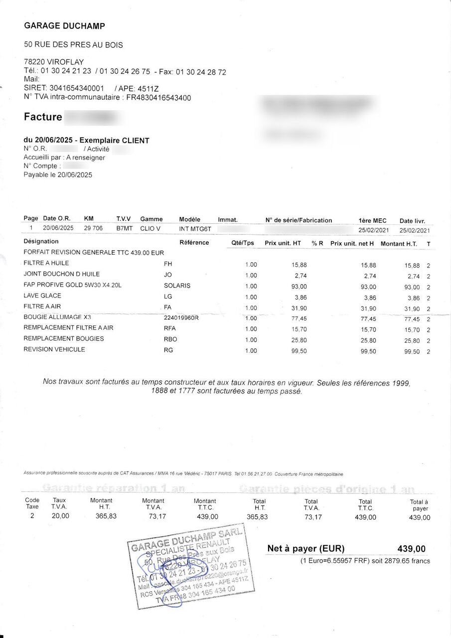 Photo RENAULT CLIO V 1.0 TCE