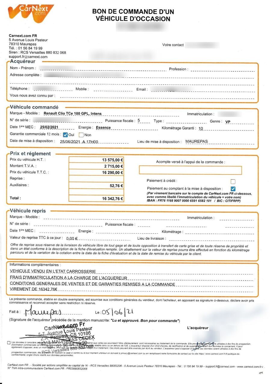 Photo RENAULT CLIO V 1.0 TCE