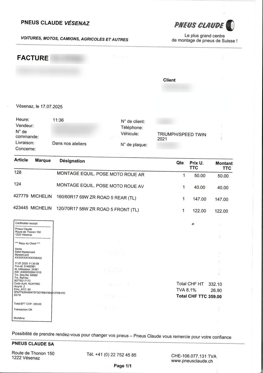 Photo TRIUMPH SPEED TWIN ABS