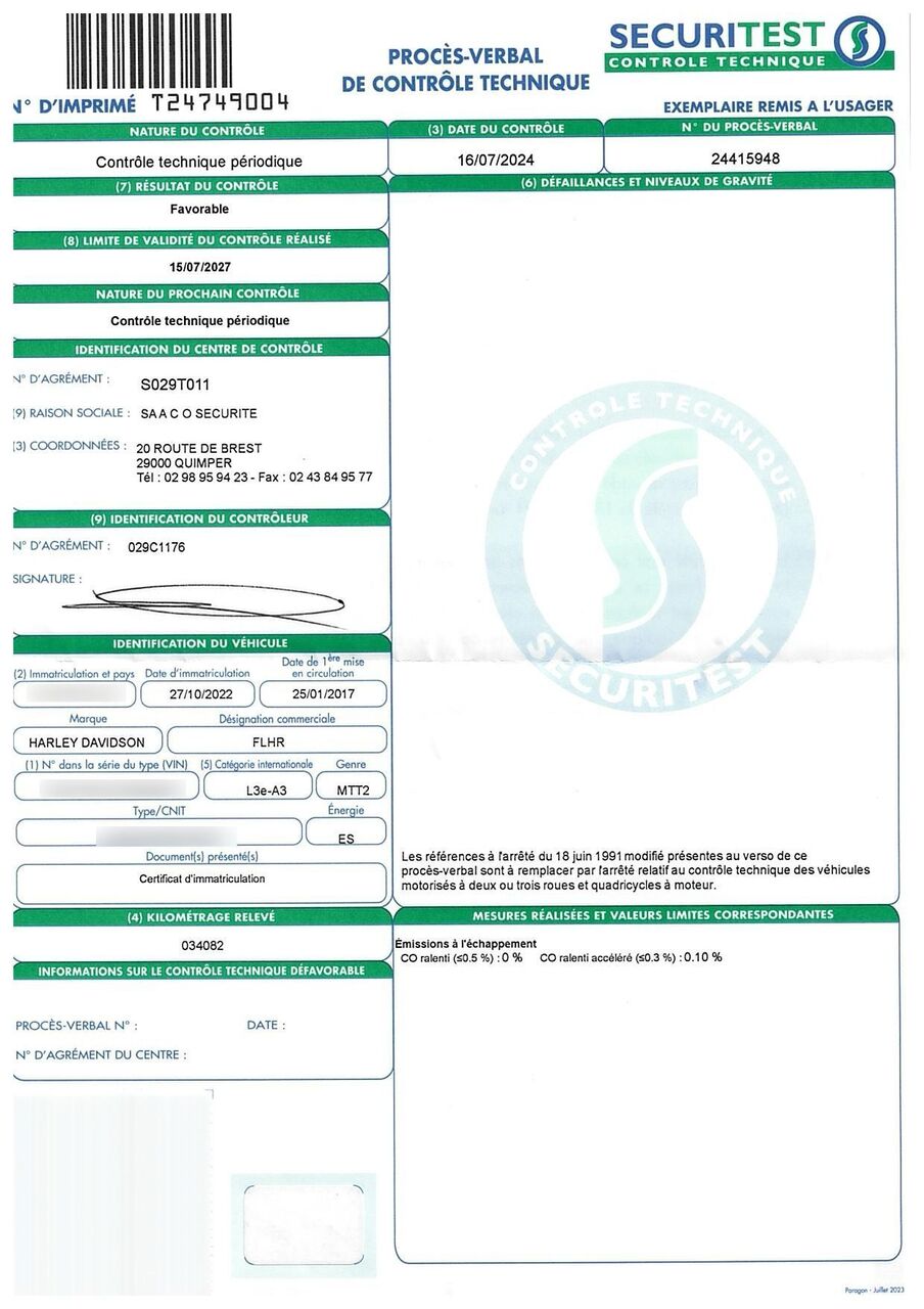 Photo HARLEY DAVIDSON ROAD