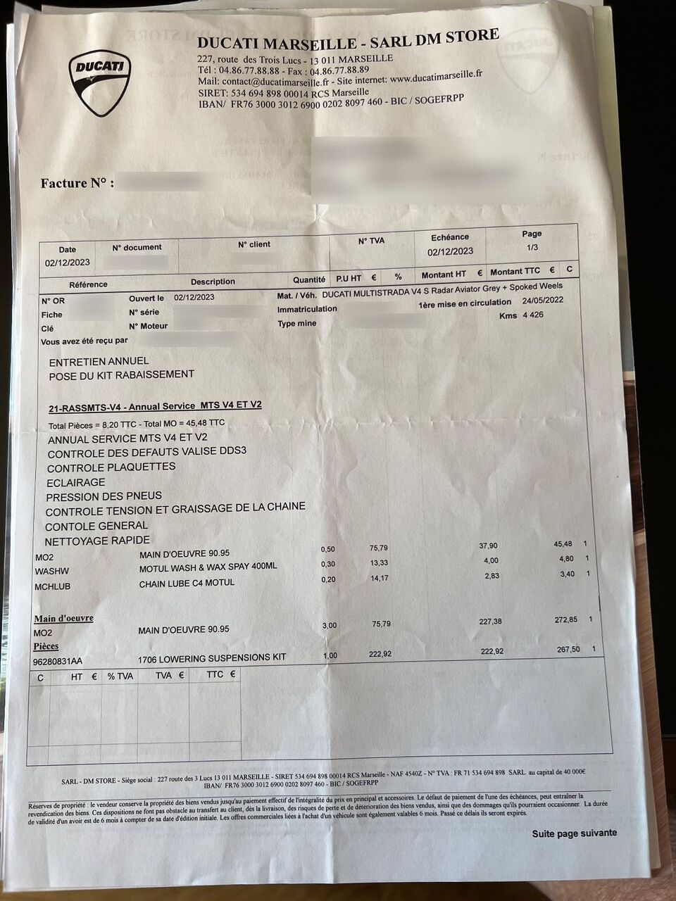 Photo DUCATI MULTISTRADA V4