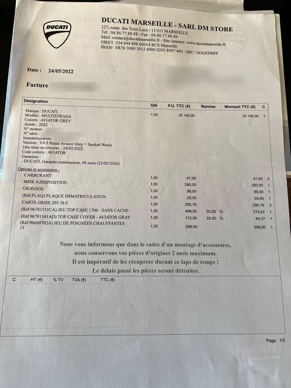 Photo DUCATI MULTISTRADA V4