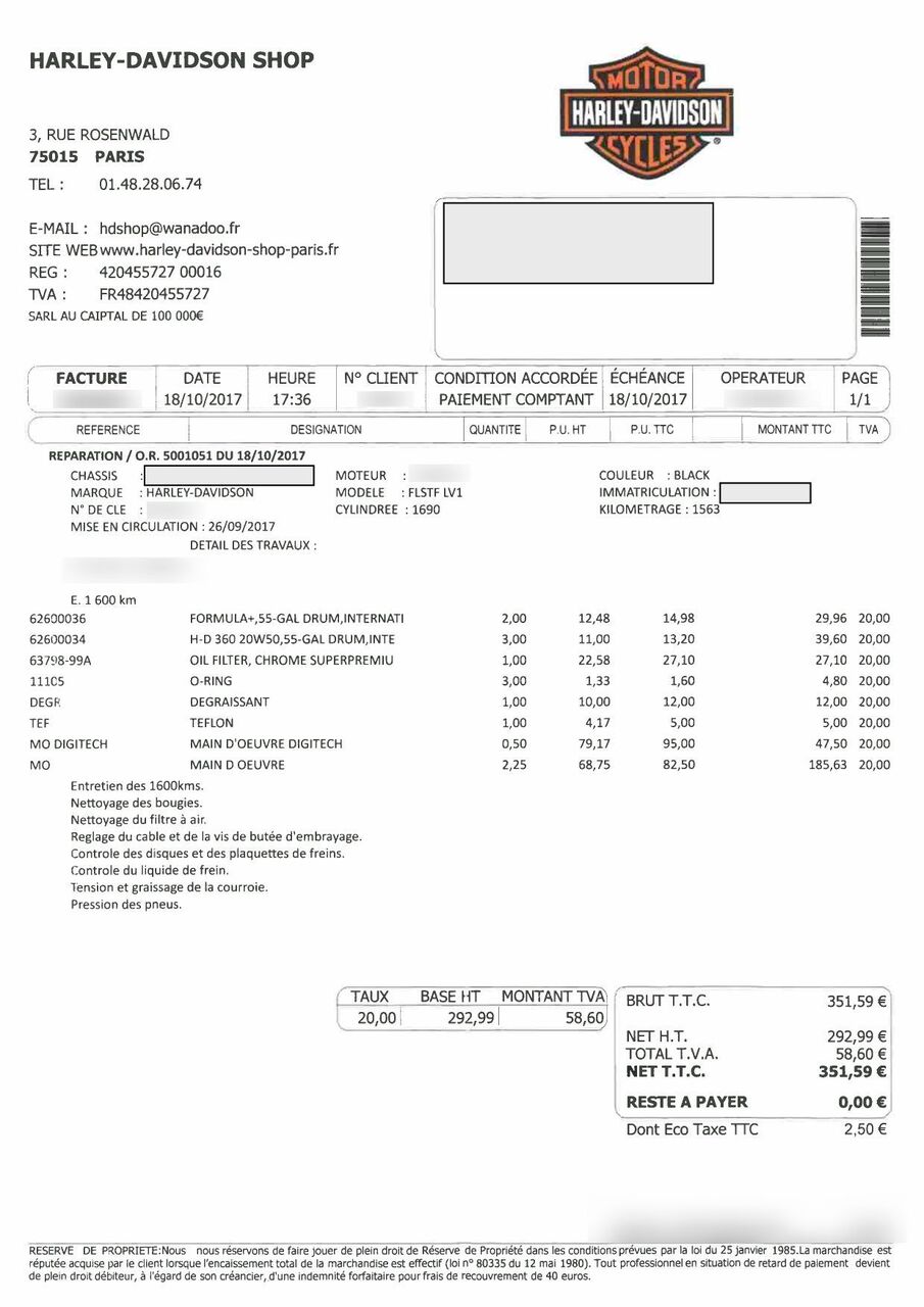 Photo HARLEY DAVIDSON FAT