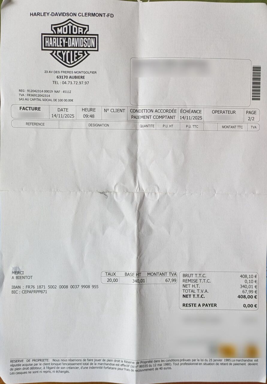 Photo HARLEY DAVIDSON DELUXE