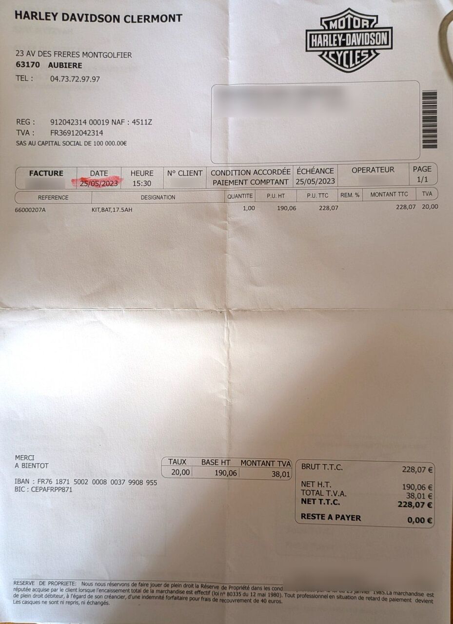 Photo HARLEY DAVIDSON DELUXE