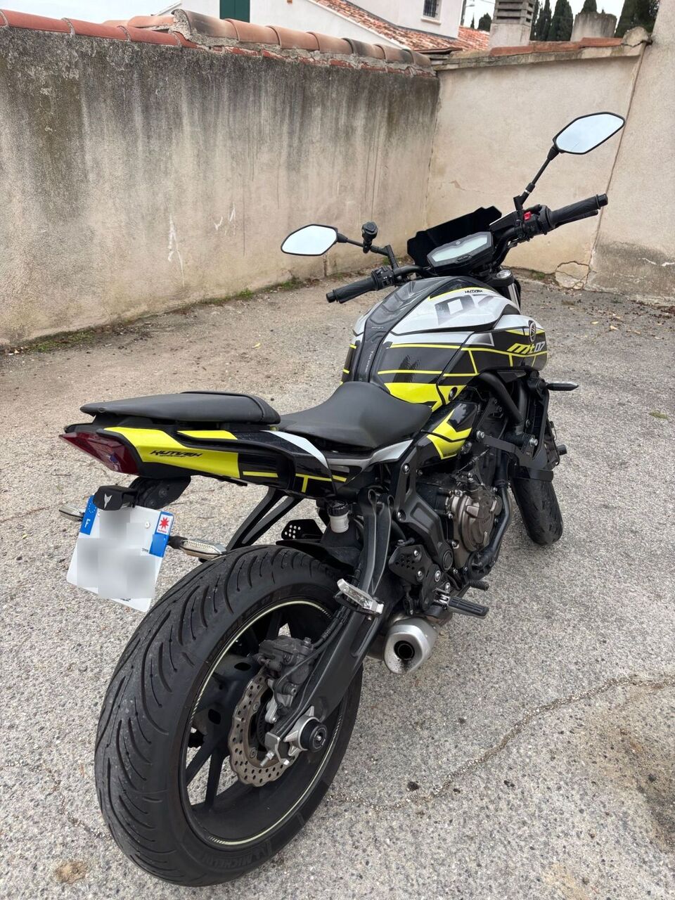 Photo YAMAHA MT 07 A2