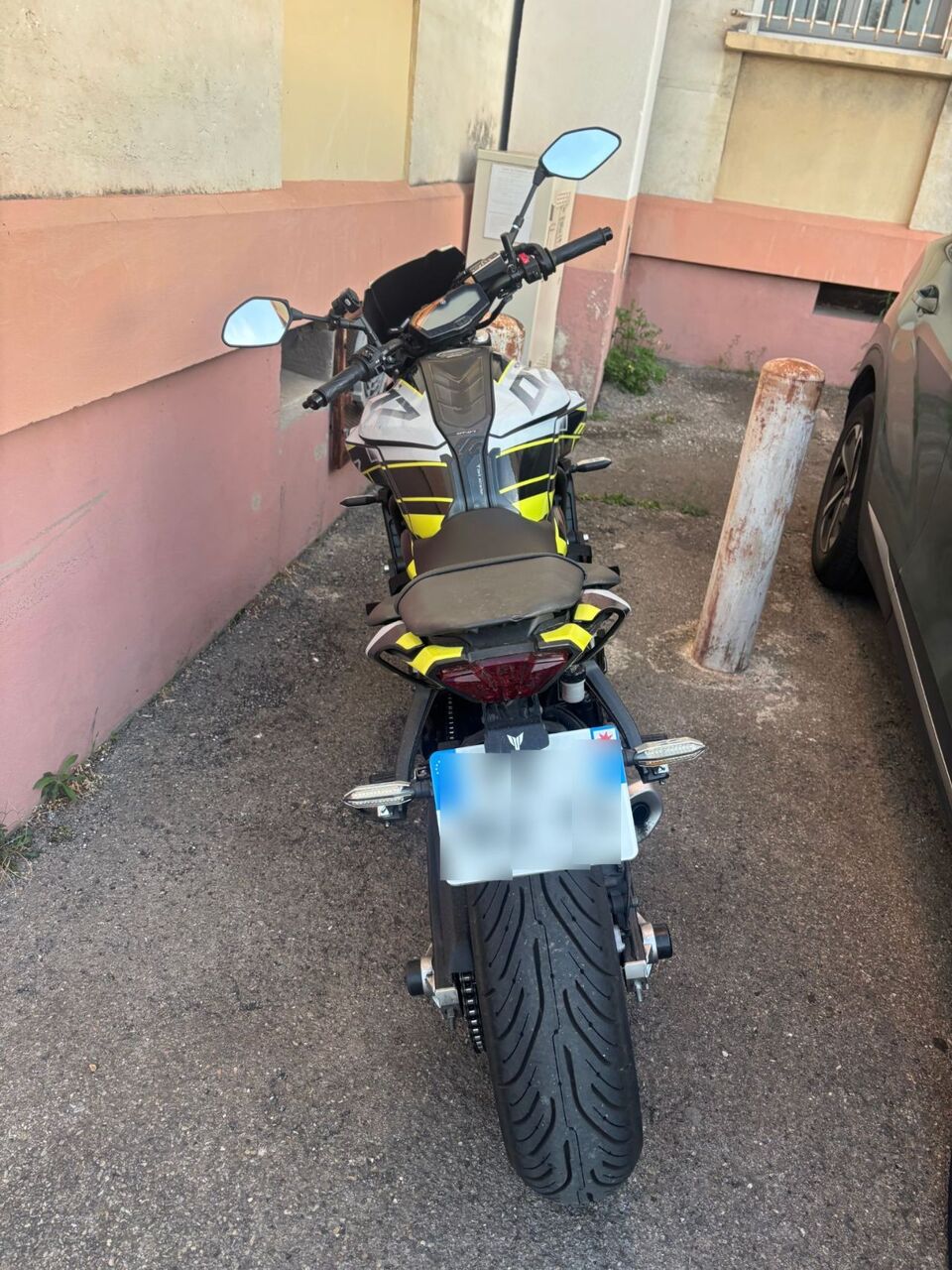 Photo YAMAHA MT 07 A2