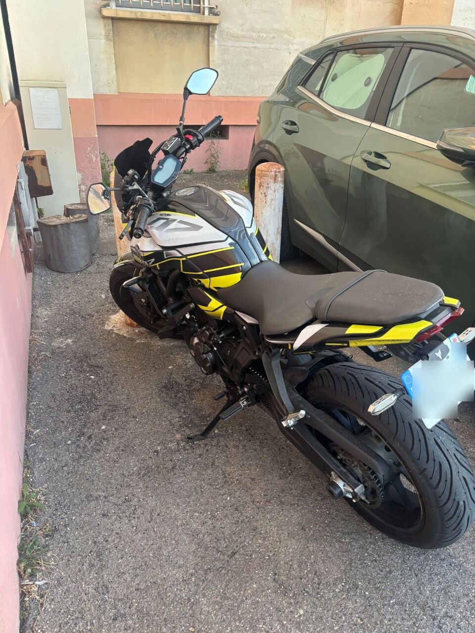 Photo YAMAHA MT 07 A2