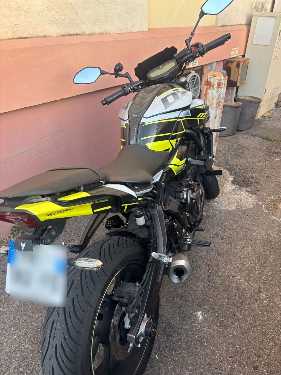 Photo YAMAHA MT 07 A2