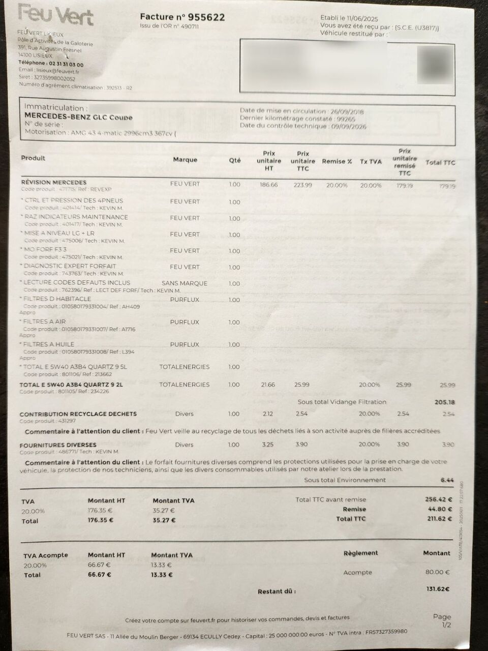 Photo MERCEDES BENZ GLC 43