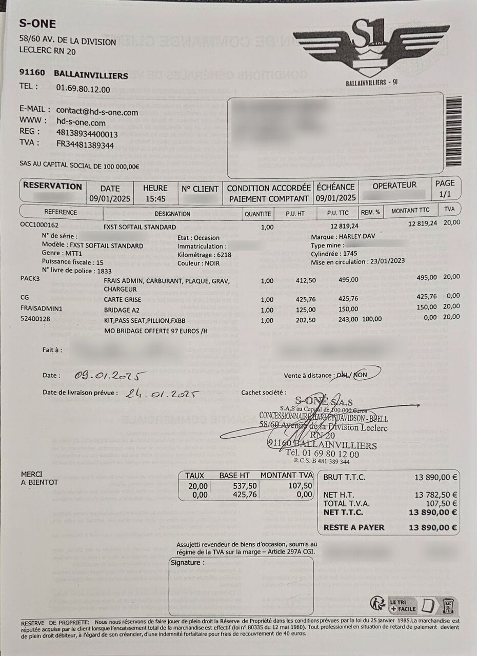 Photo HARLEY DAVIDSON 1745