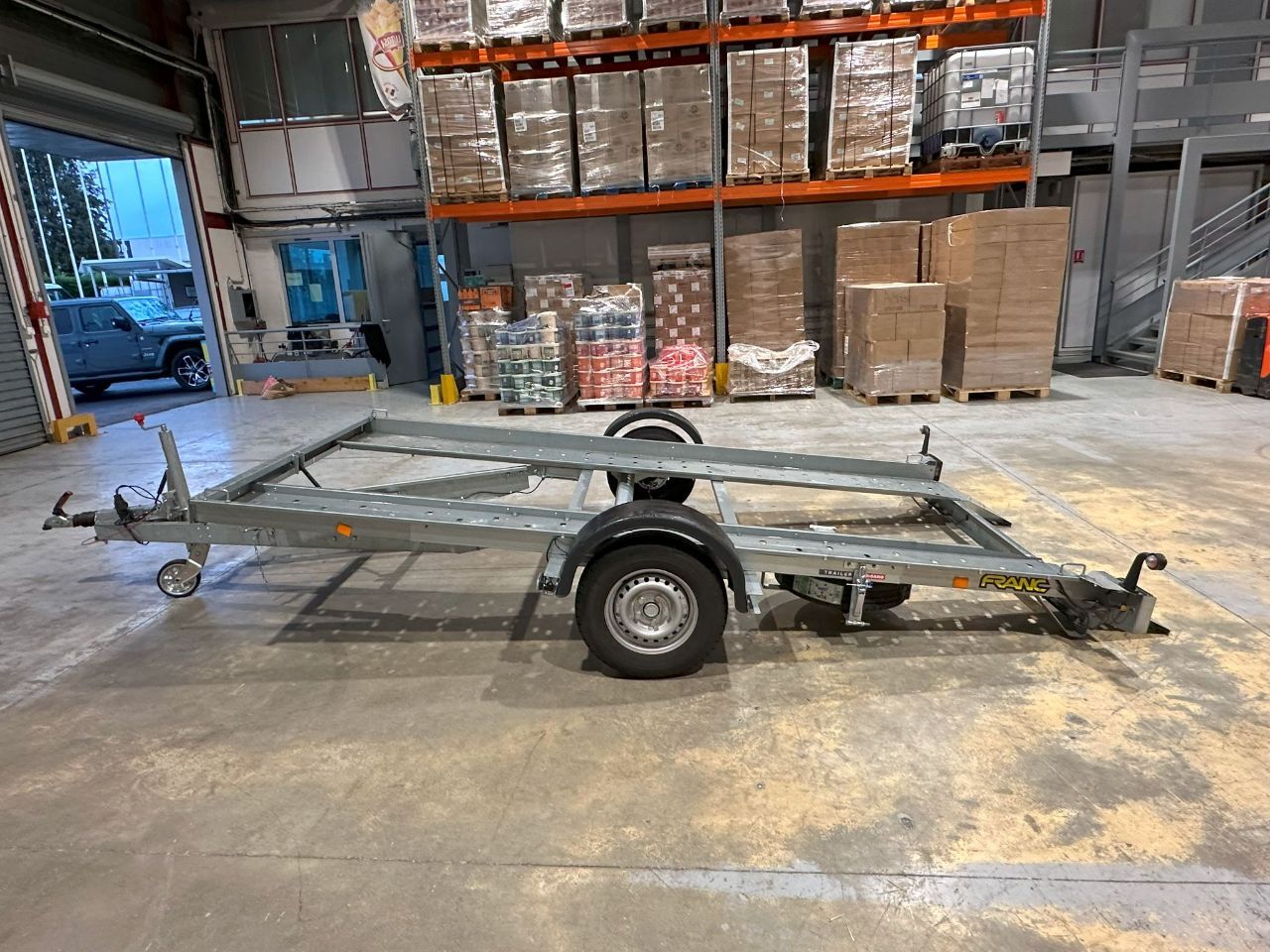 Photo CF MOTO + PLATEAU 950