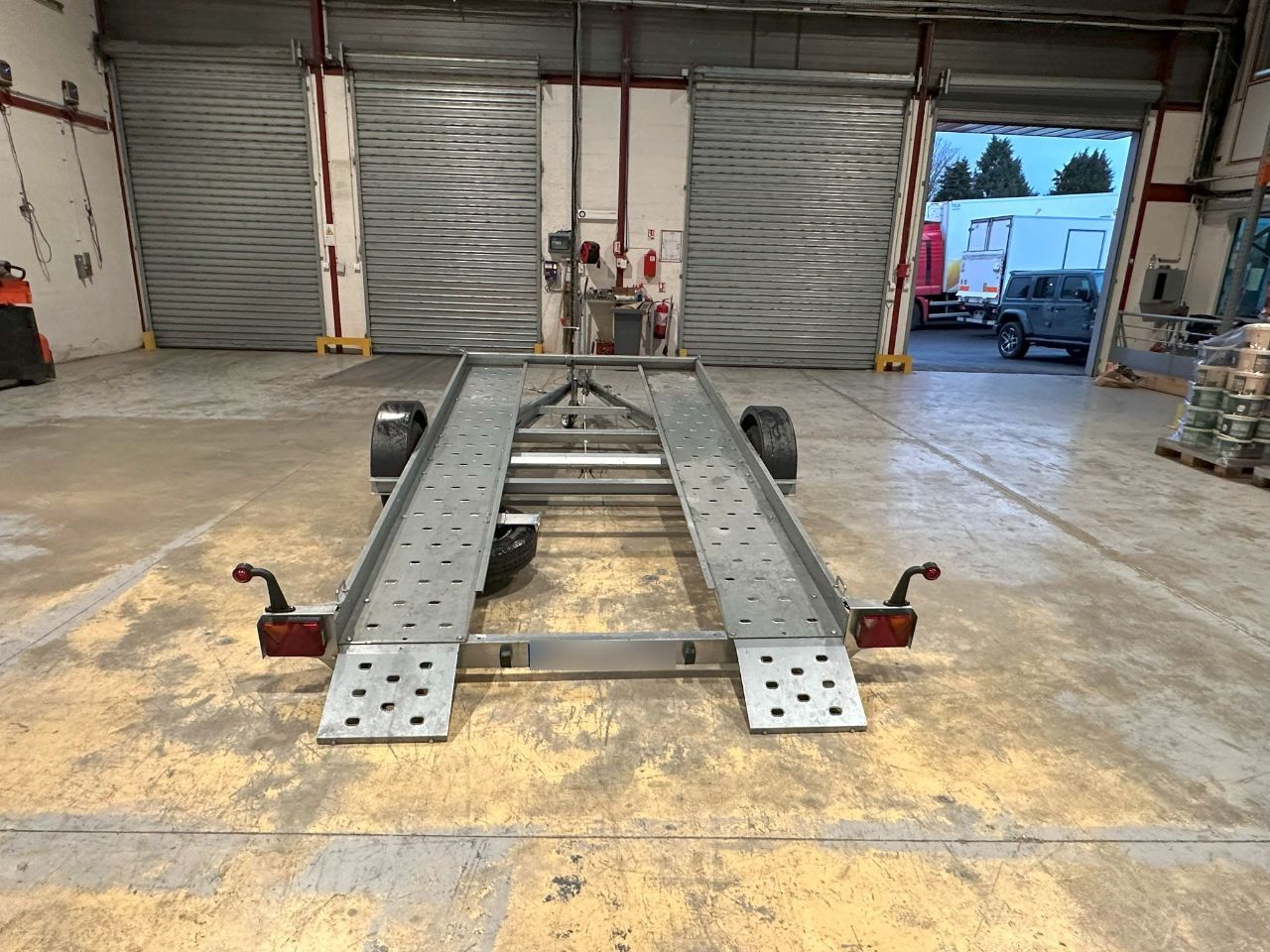 Photo CF MOTO + PLATEAU 950