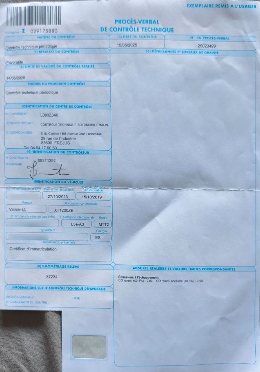 Photo YAMAHA SUPER TENERE