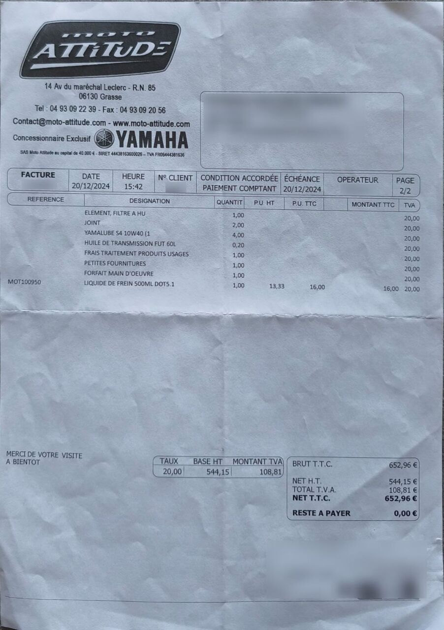 Photo YAMAHA SUPER TENERE