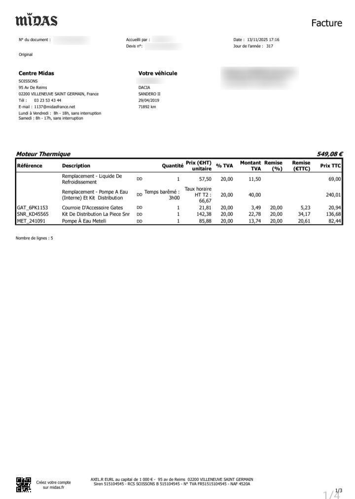 Photo DACIA SANDERO II 1.5