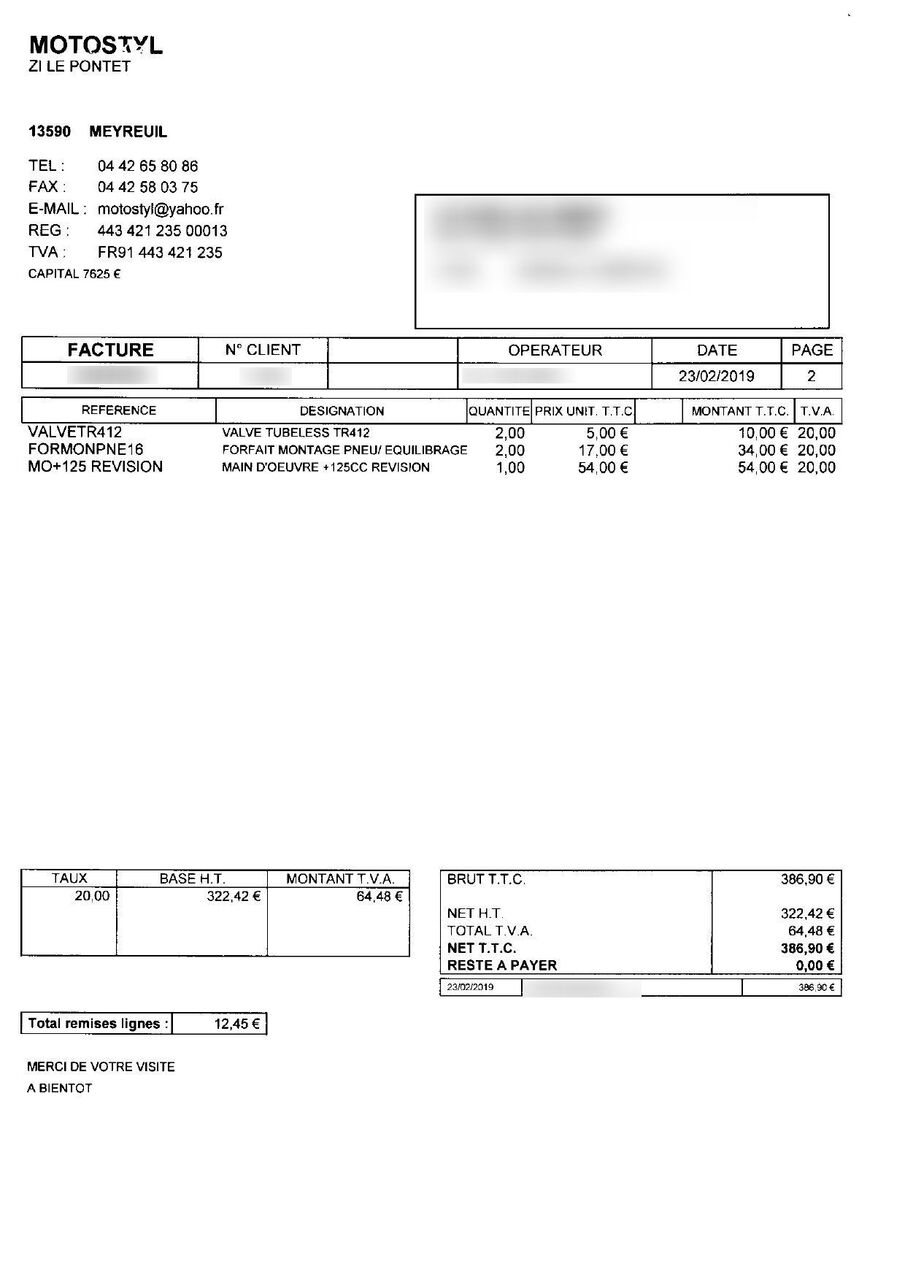 Photo YAMAHA FAZER 600 S2