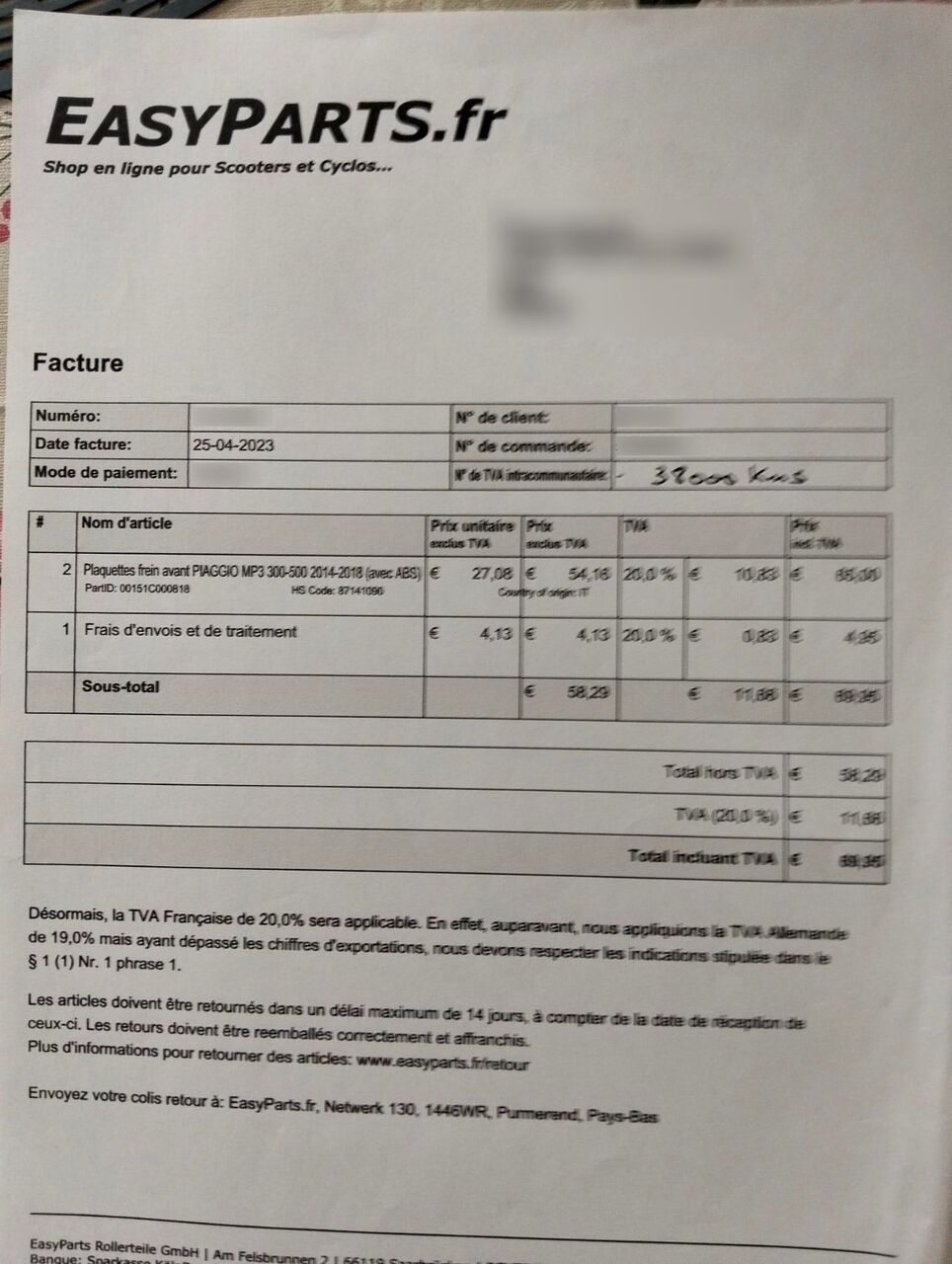 Photo PIAGGIO MP3 500 LT MP3