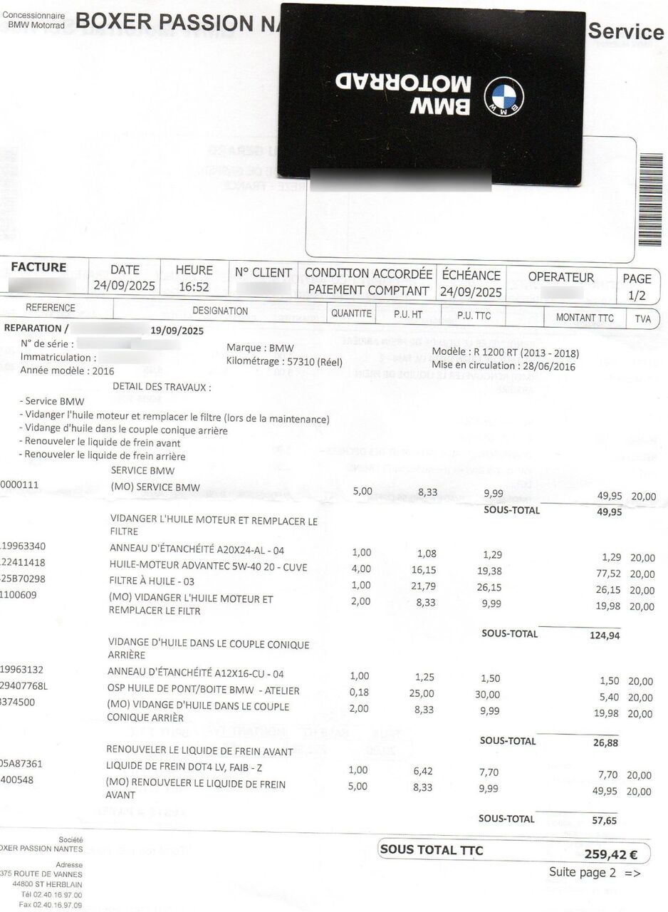 Photo BMW R 1200 RT PACKS 3