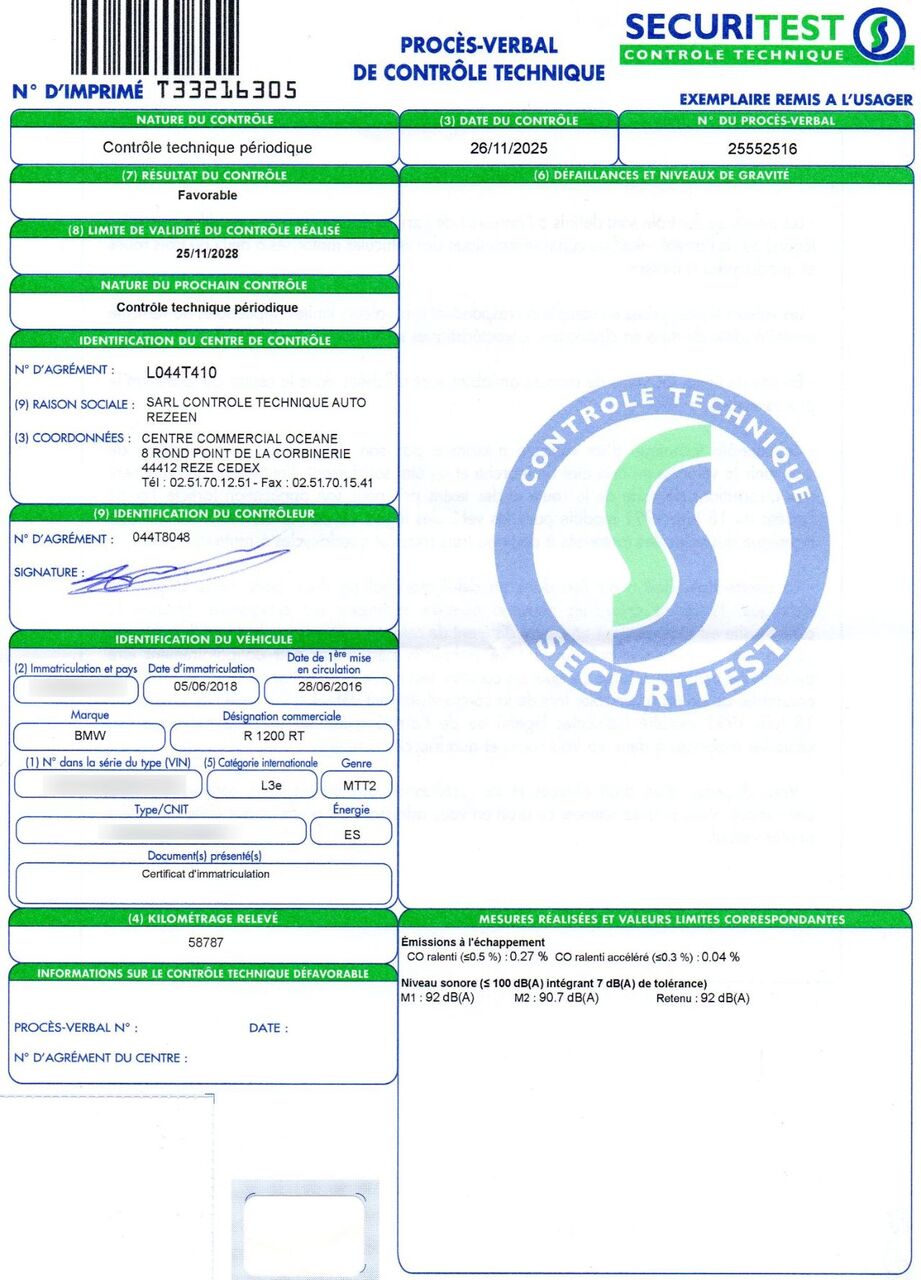 Photo BMW R 1200 RT PACKS 3