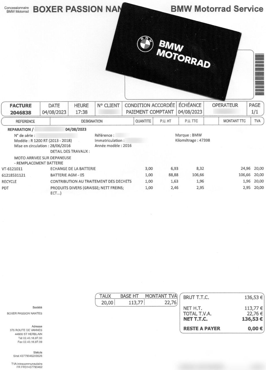 Photo BMW R 1200 RT PACKS 3