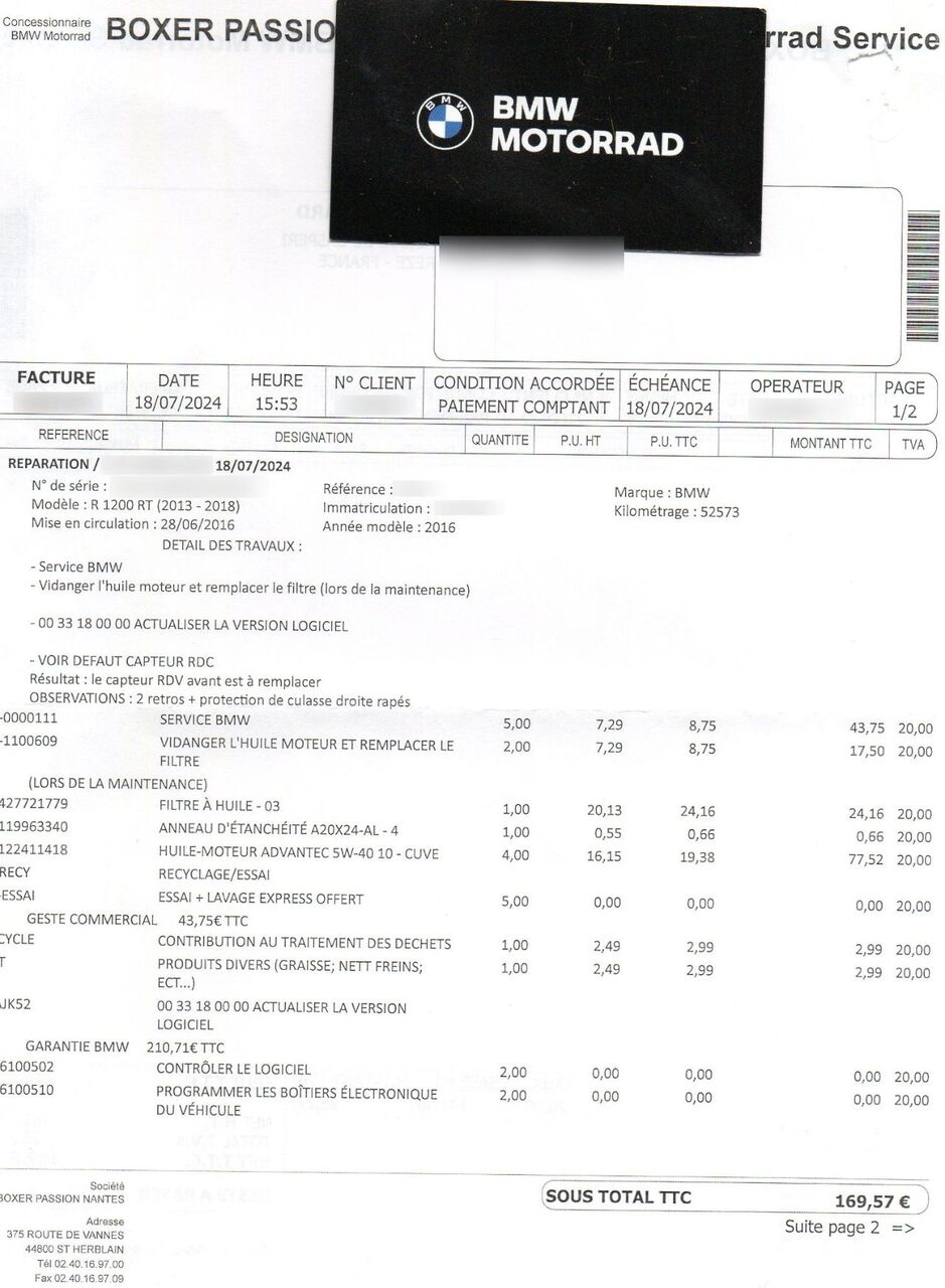 Photo BMW R 1200 RT PACKS 3