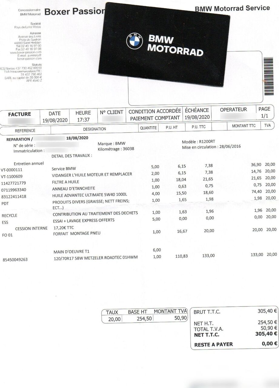 Photo BMW R 1200 RT PACKS 3