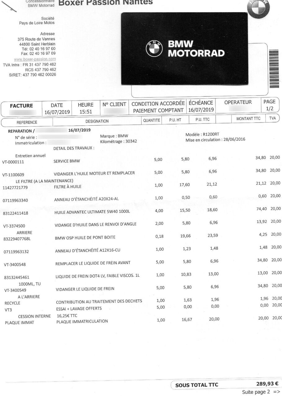 Photo BMW R 1200 RT PACKS 3