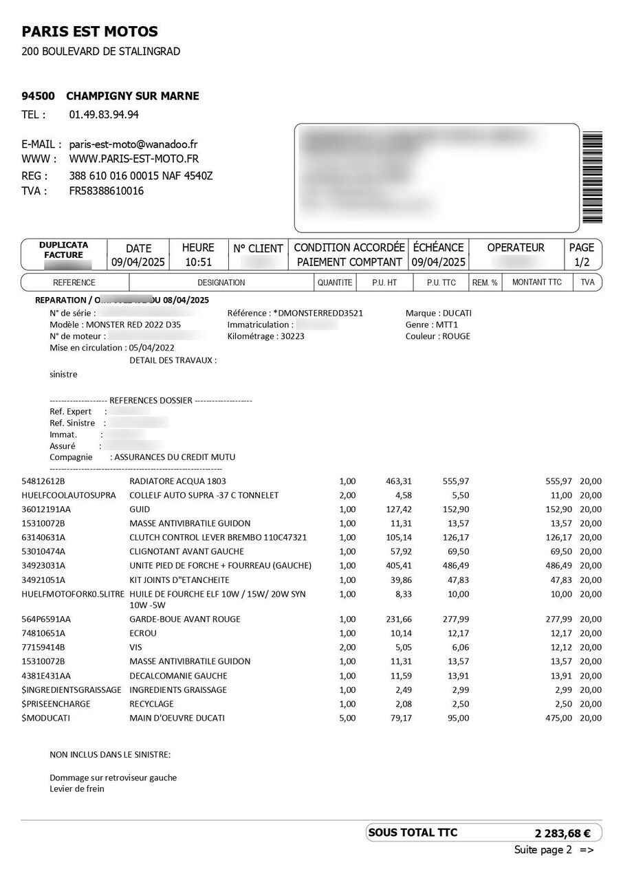 Photo DUCATI MONSTER 937+ A2