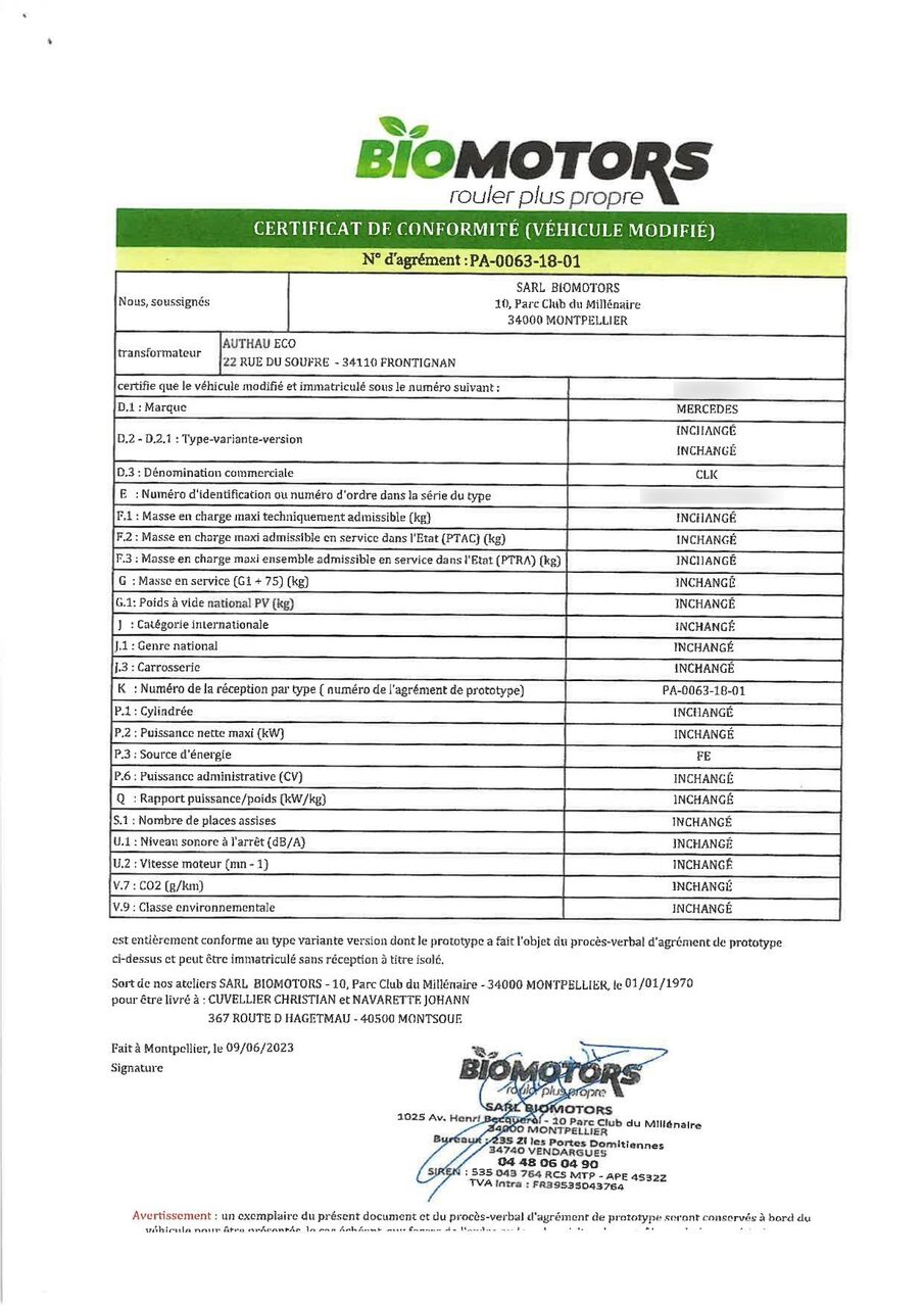 Photo MERCEDES BENZ CLK II