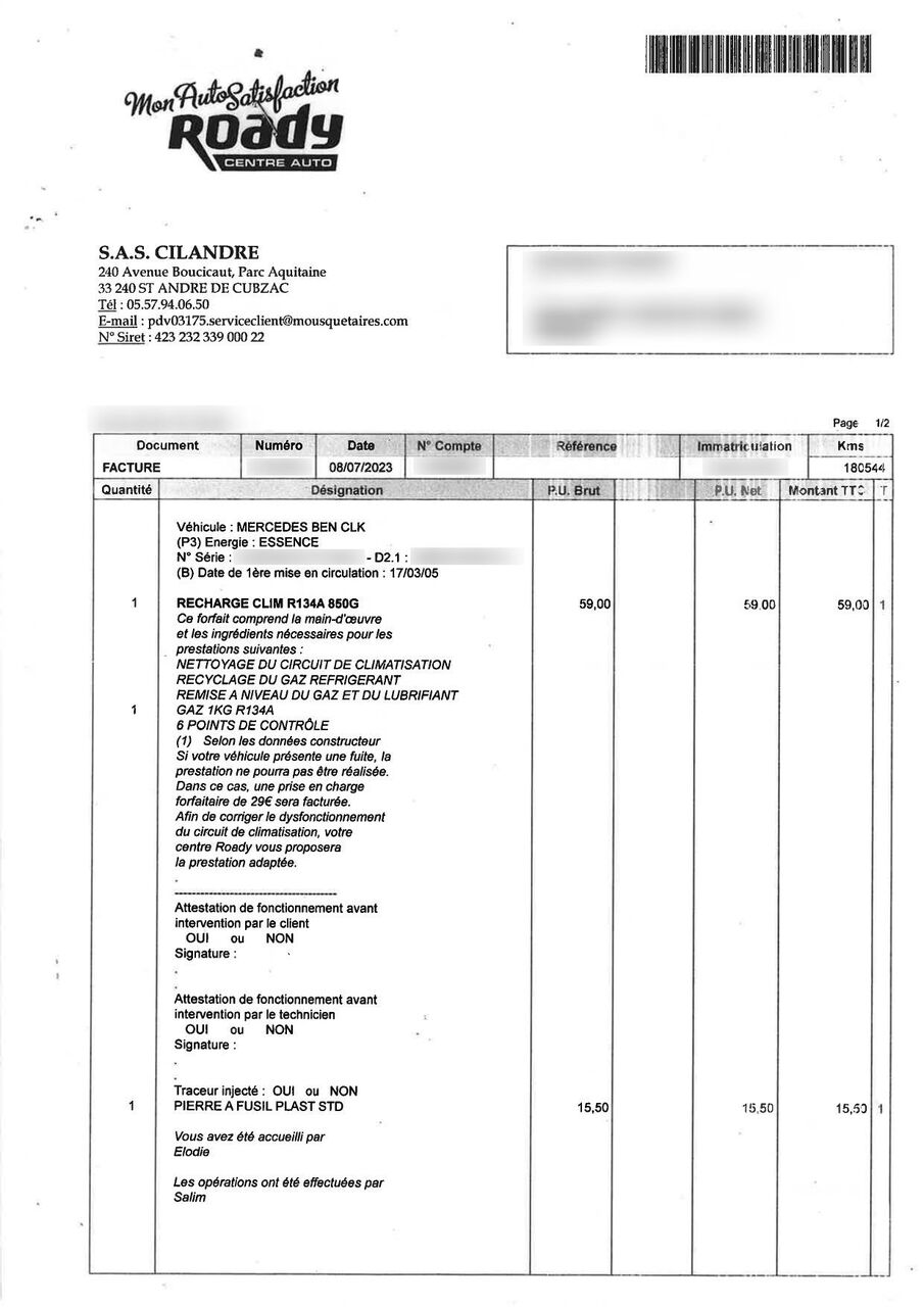 Photo MERCEDES BENZ CLK II