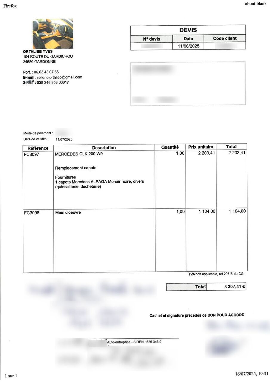 Photo MERCEDES BENZ CLK II