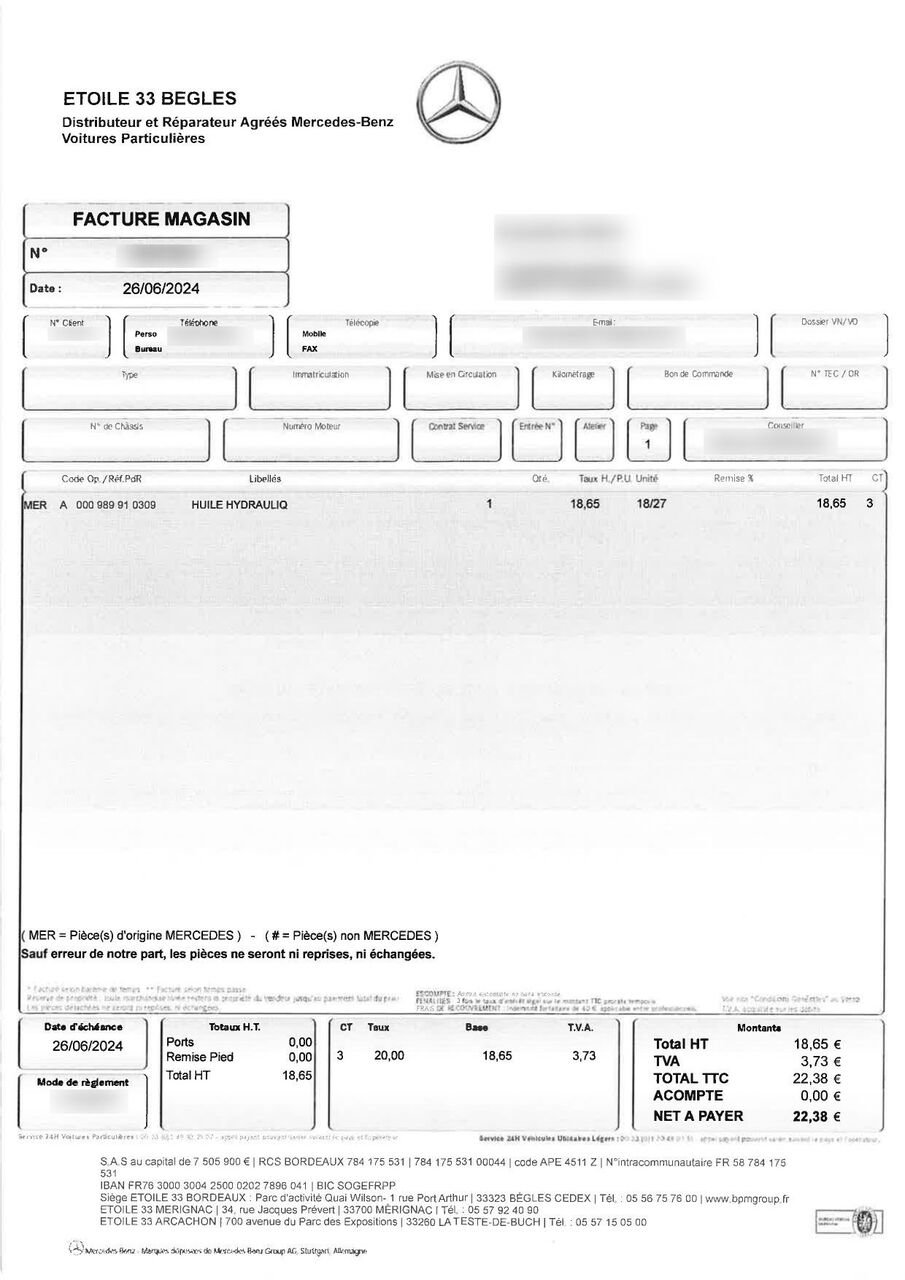 Photo MERCEDES BENZ CLK II