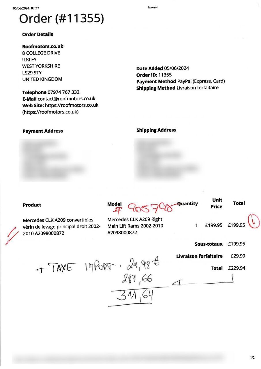 Photo MERCEDES BENZ CLK II