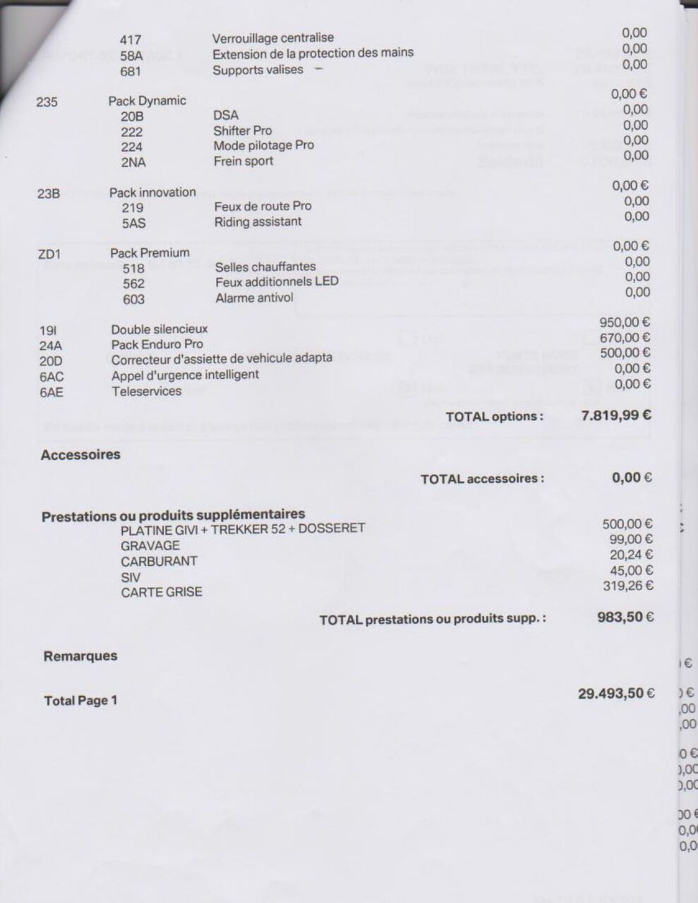 Photo BMW R 1300 GS TROPHY