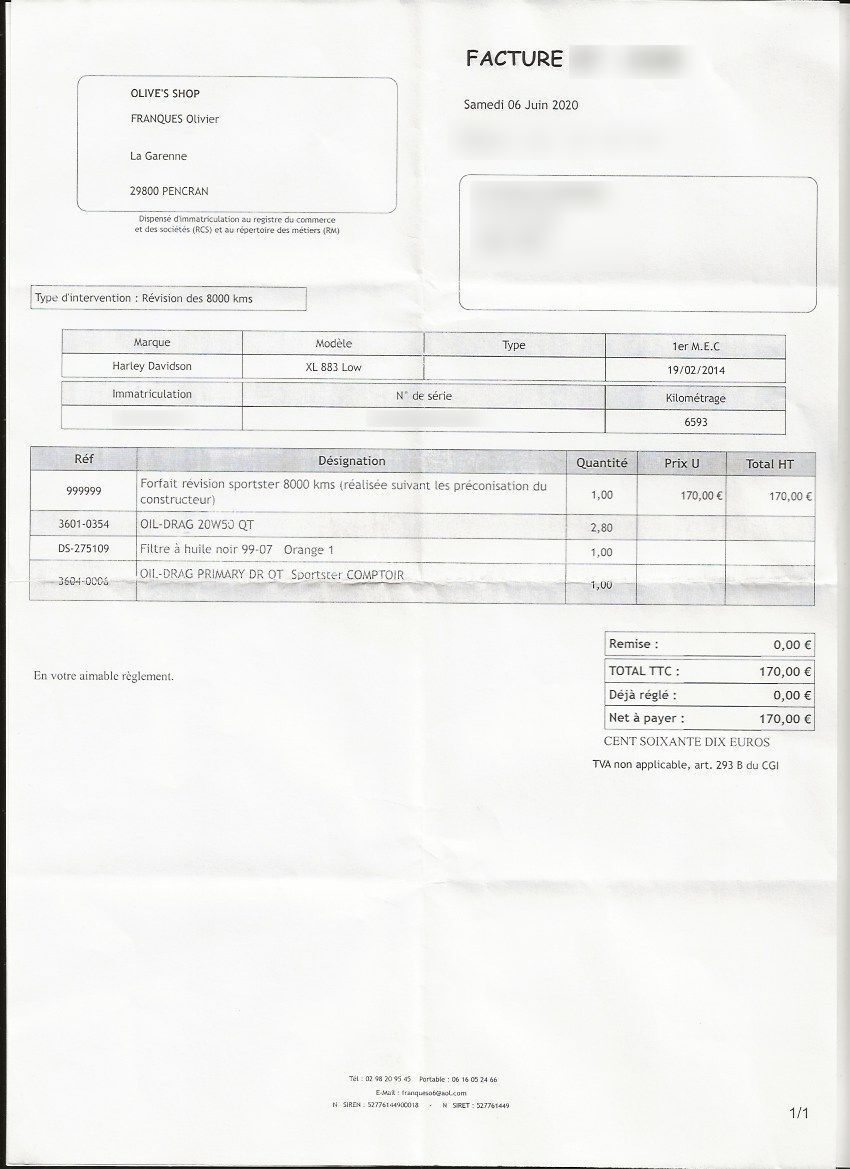 Photo HARLEY DAVIDSON 883 1