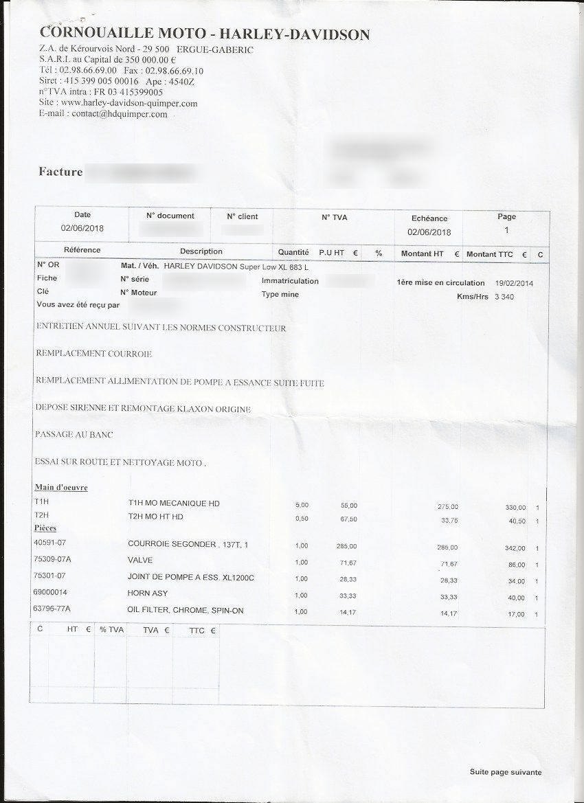 Photo HARLEY DAVIDSON 883 1