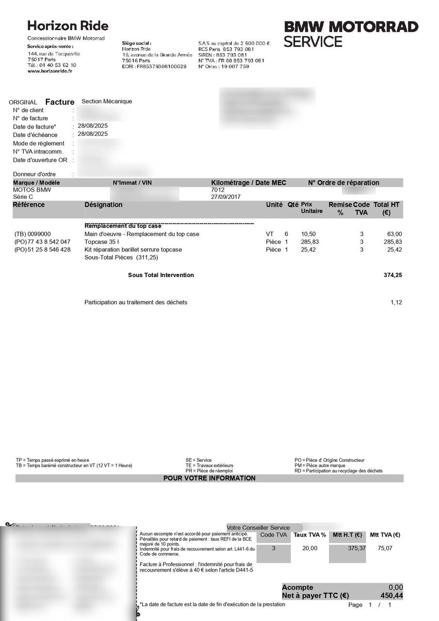 Photo BMW C EVOLUTION LONG