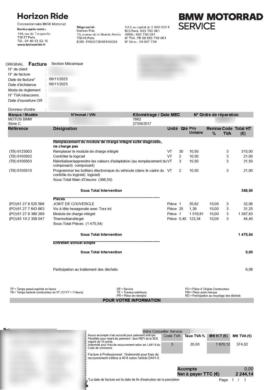 Photo BMW C EVOLUTION LONG