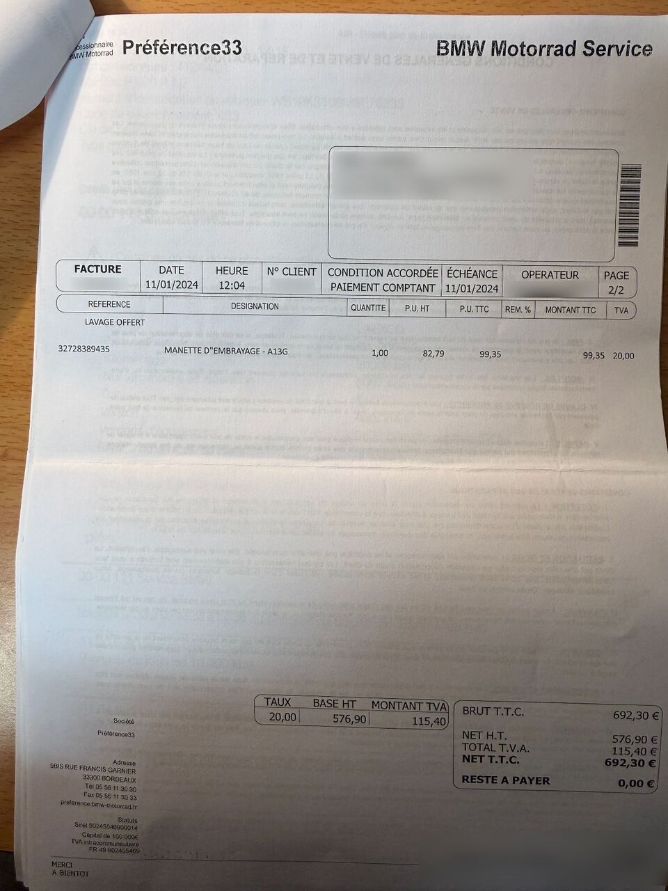 Photo BMW F 900 R A2 ABS