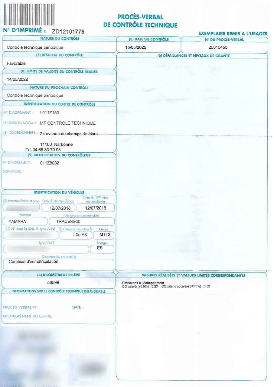 Photo YAMAHA TRACER 900 GT