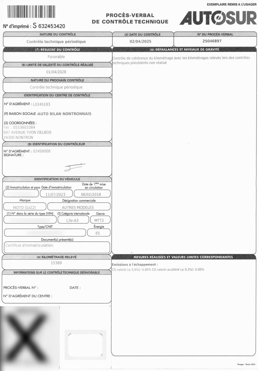 Photo MOTO GUZZI V9 ROAMER