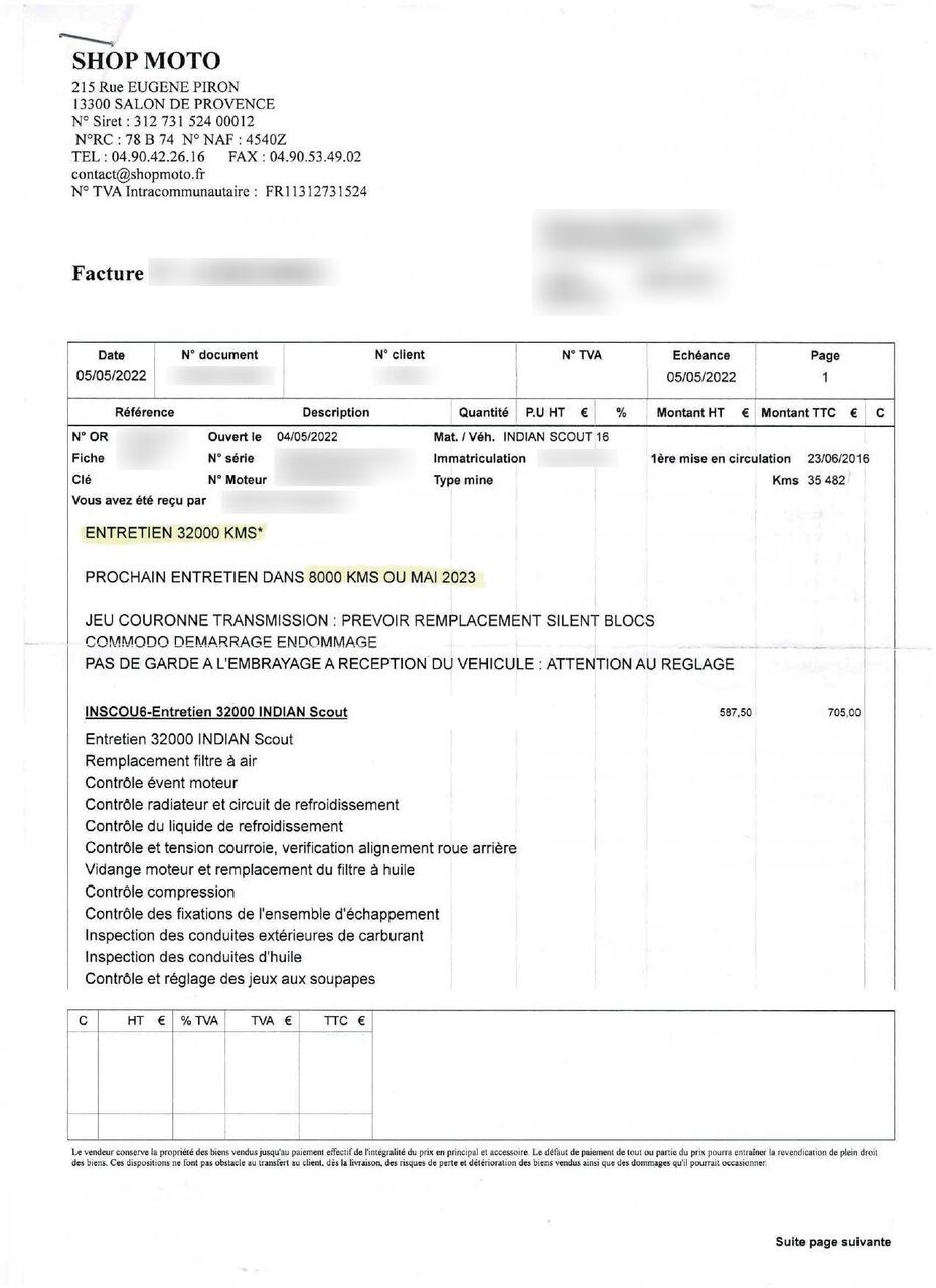 Photo INDIAN SCOUT 1133 ABS