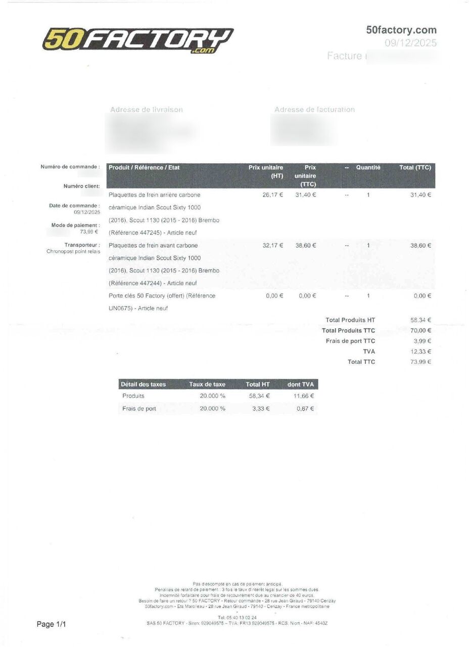 Photo INDIAN SCOUT 1133 ABS