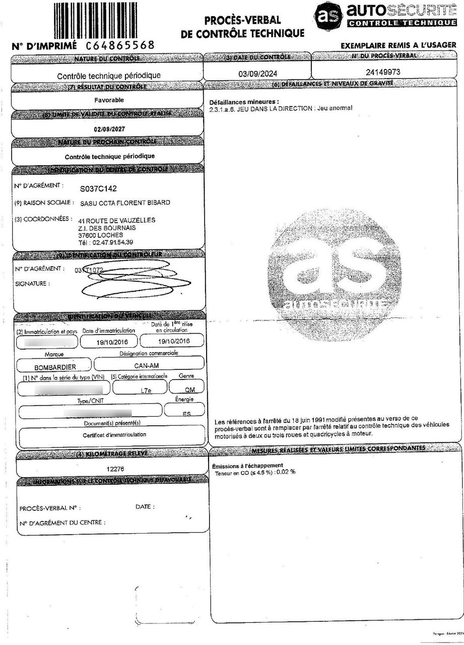 Photo CAN AM OUTLANDER MAX R