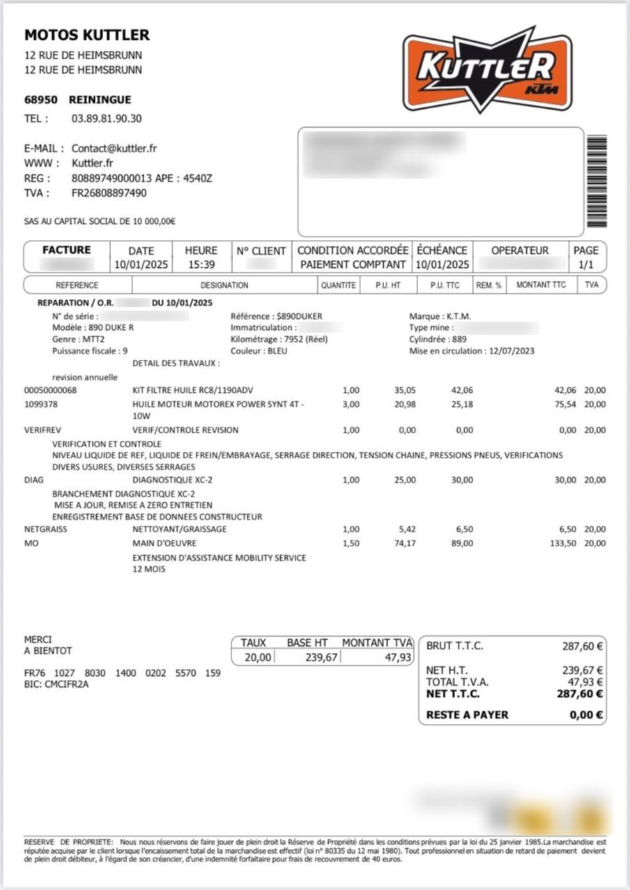 Photo KTM DUKE 890 R ABS